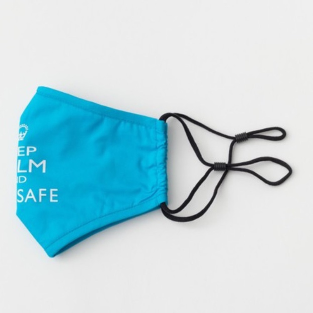 (3 pc)Stay Calm Cotton Face Mask + 2 Filters - Picture 3 of 7
